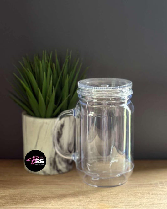 20oz Mason Jar Acrylic